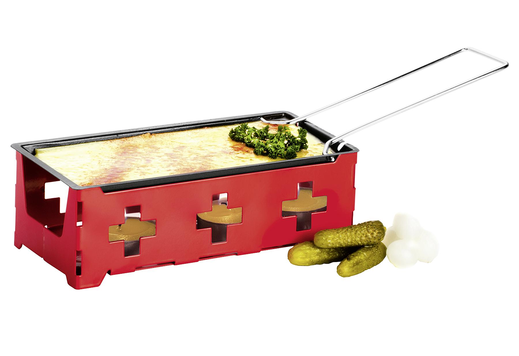 NOUVEL Raclette "CH-Kreuz" rot