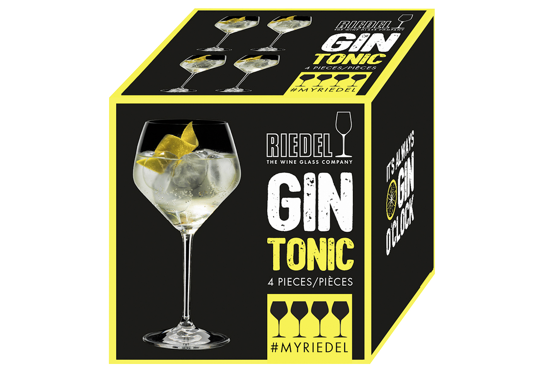 RIEDEL Gin Tonicglas 670ml 4er Set