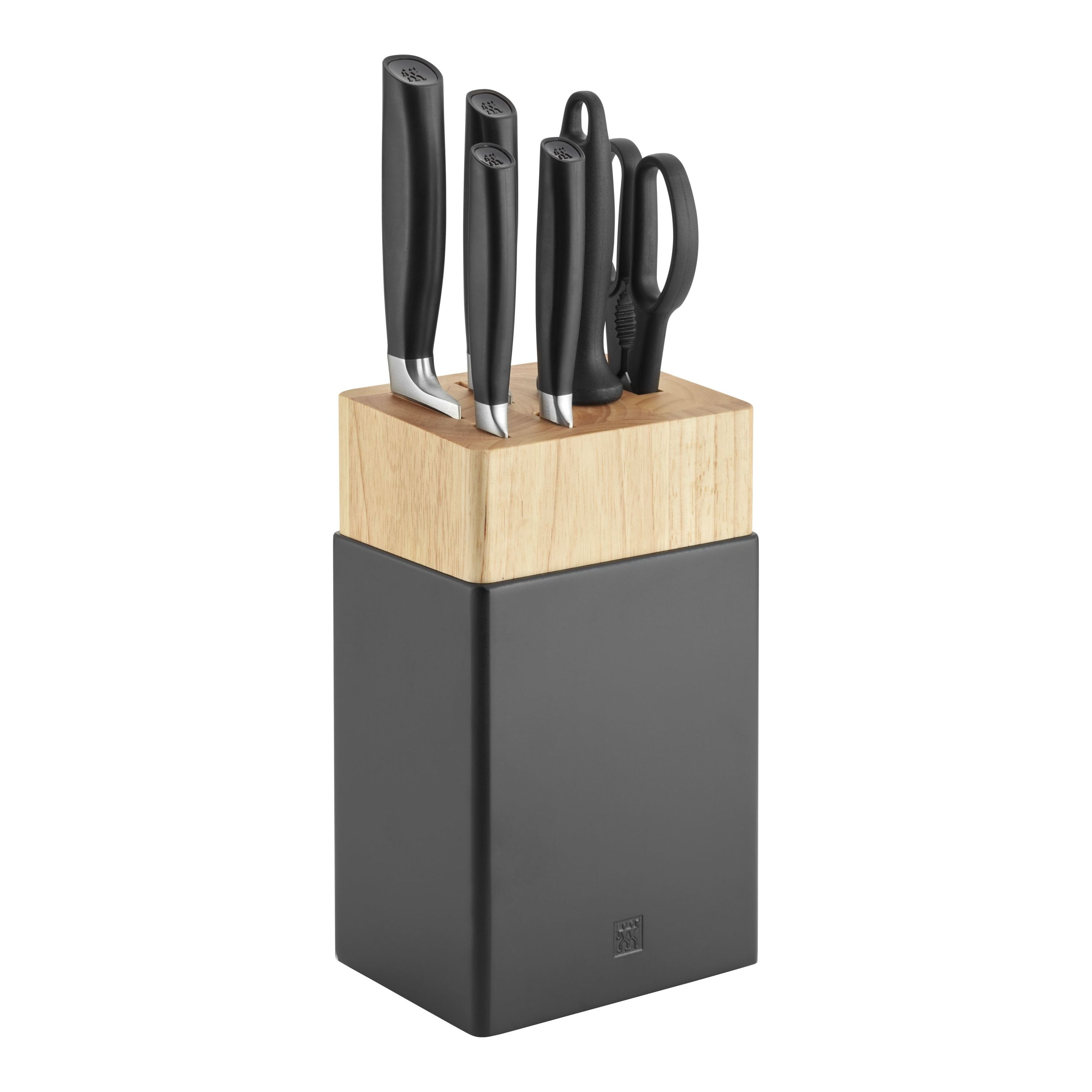 ZWILLING All * Star Messerblockset 7-tlg, Schwarz ZWILLING All * Star Messerblockset 7-tlg, Schwarz