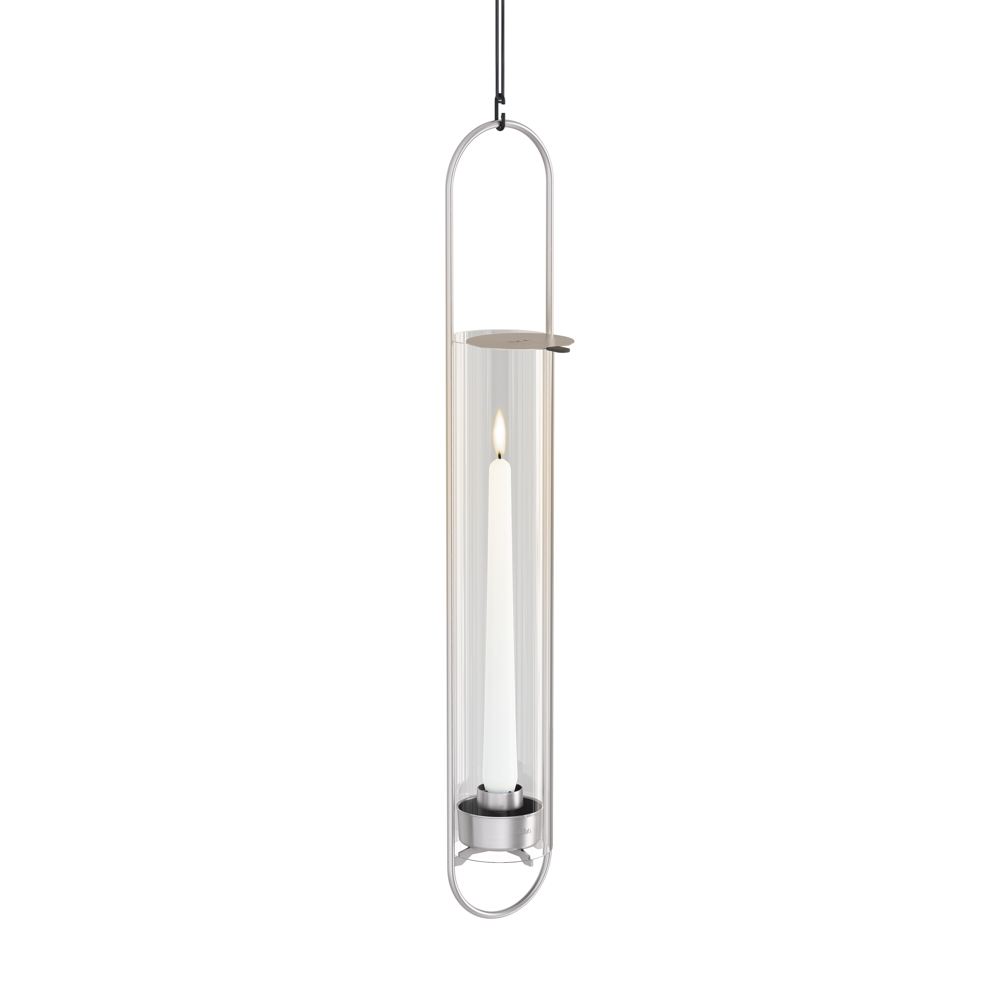 Höfats OVAL CANDLE 55 silber