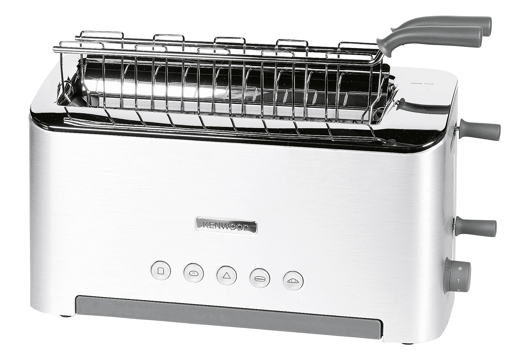 KENWOOD Toaster TTM 610 Langschlitztoaster 1080 W Aluminium/Edelstahl