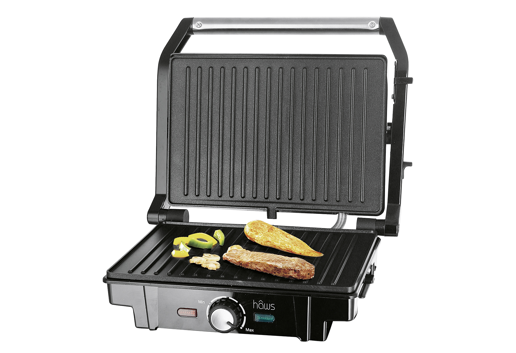 Hâws Kontaktgrill 1600W Edelstahl/Kunststoff