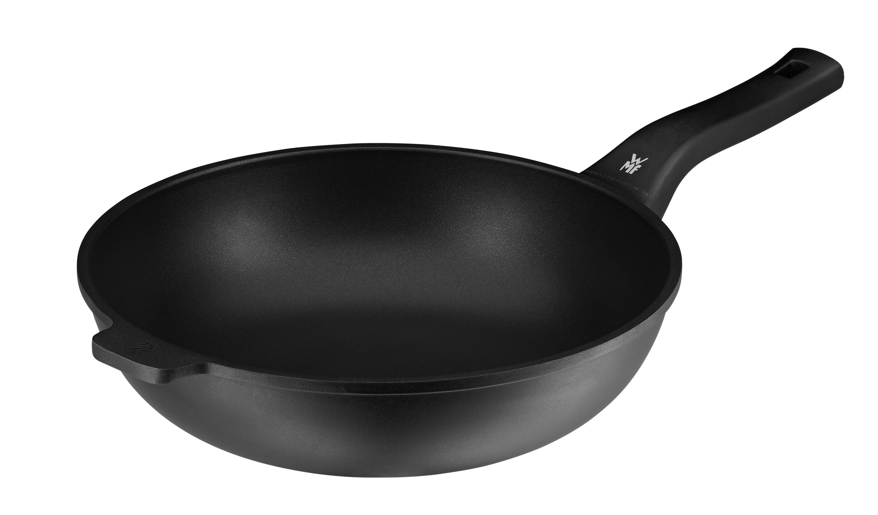 WMF PermaDur Premium Wok mit Glasdeckel, 30 cm