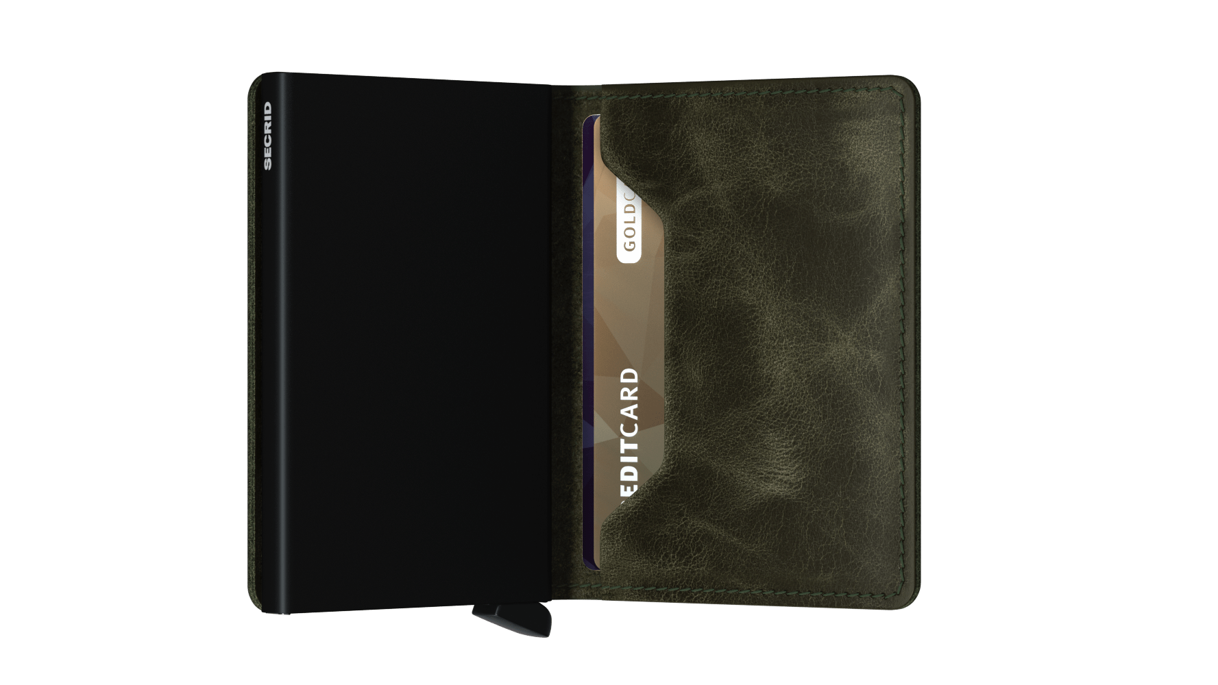 Secrid Slimwallet Vintage Olive-Black