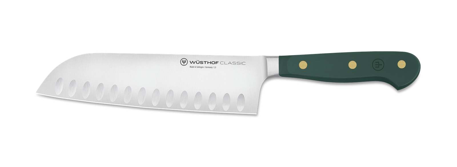 Wüsthof Classic Santoku mit Kullenschliff 17 cm