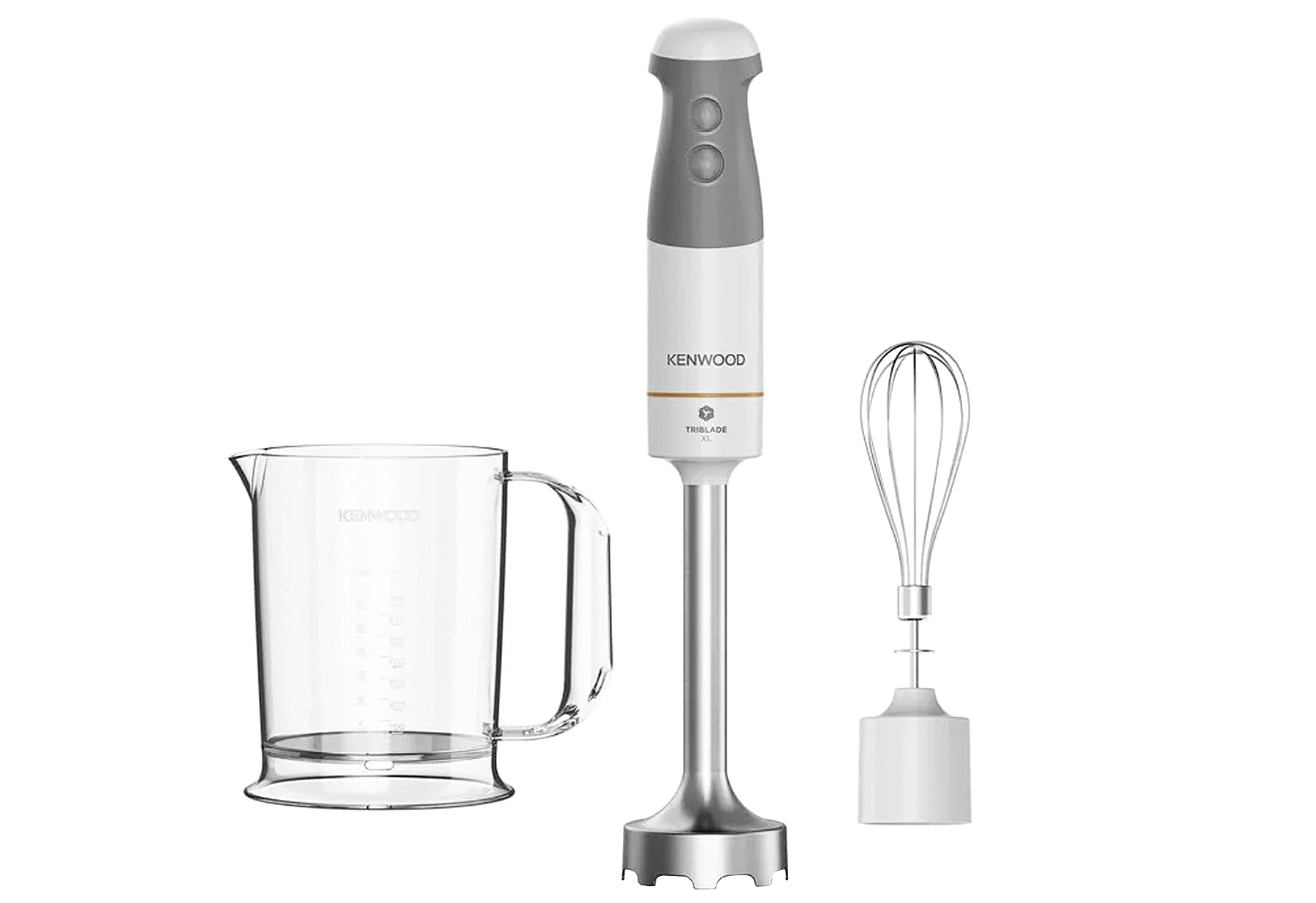 KENWOOD Stabmixer HBM40.002WH 850Watt weiß/grau KENWOOD Stabmixer HBM40.002WH 850Watt weiß/grau