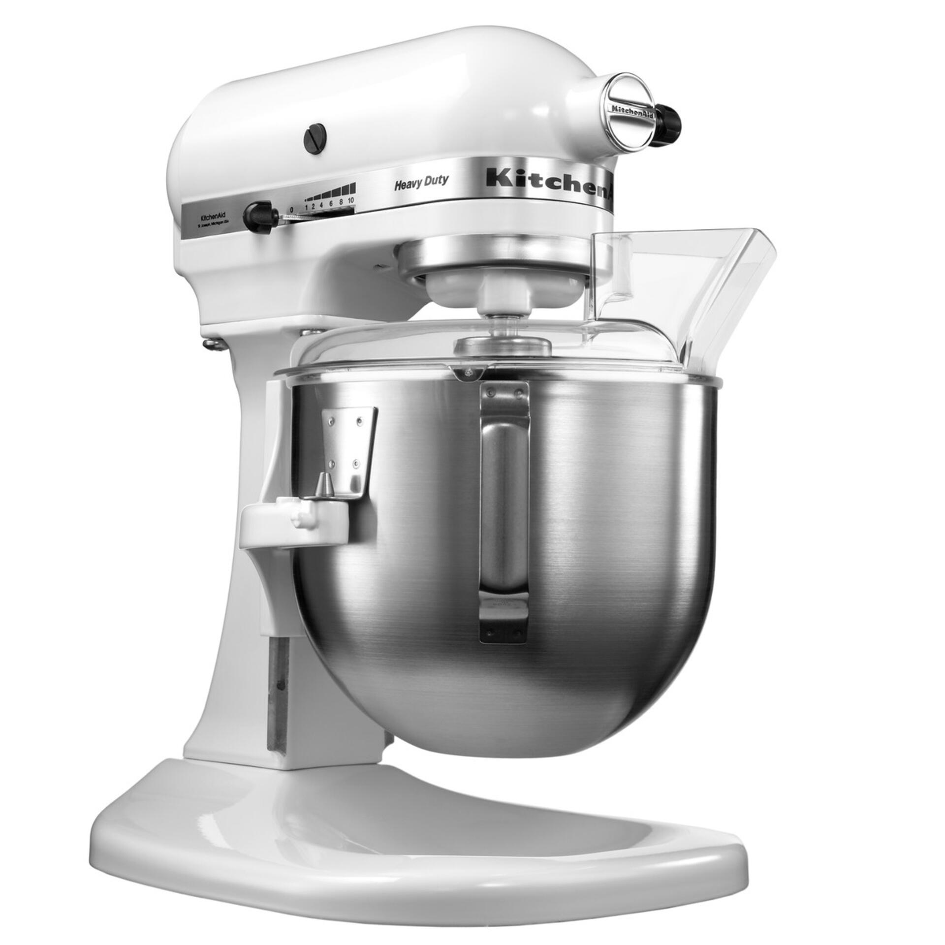 KitchenAid Heavy Duty Küchenmaschine Weiß 5KPM5EWH 4,8 L 