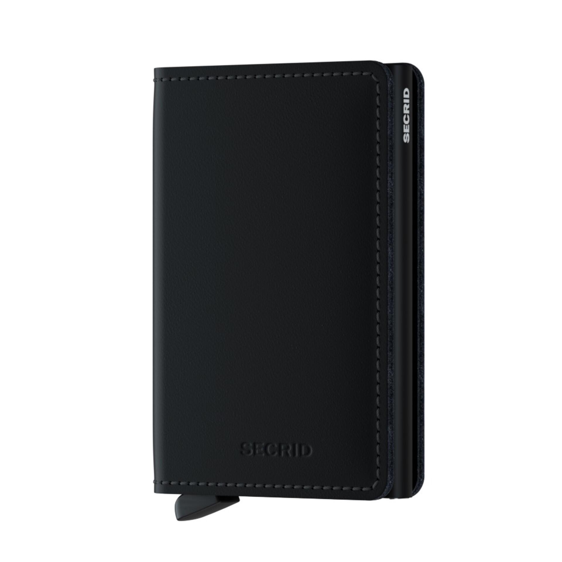 Secrid Slimwallet Matte Black Secrid Slimwallet Matte Black