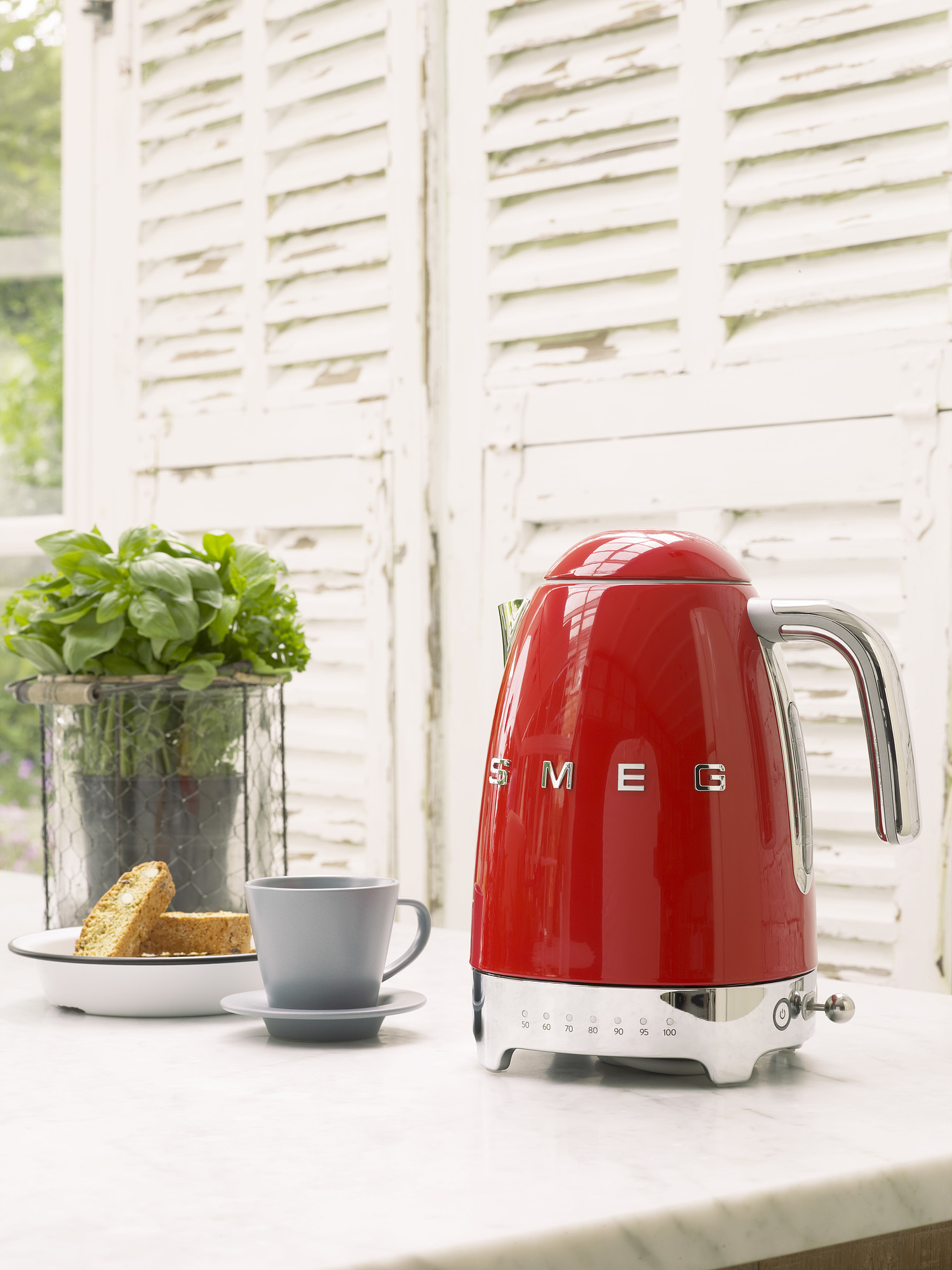Smeg KLF04RDEU Wasserkocher