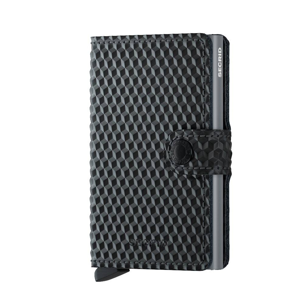 Secrid Miniwallet Cubic Black-Titanium Secrid Miniwallet Cubic Black-Titanium