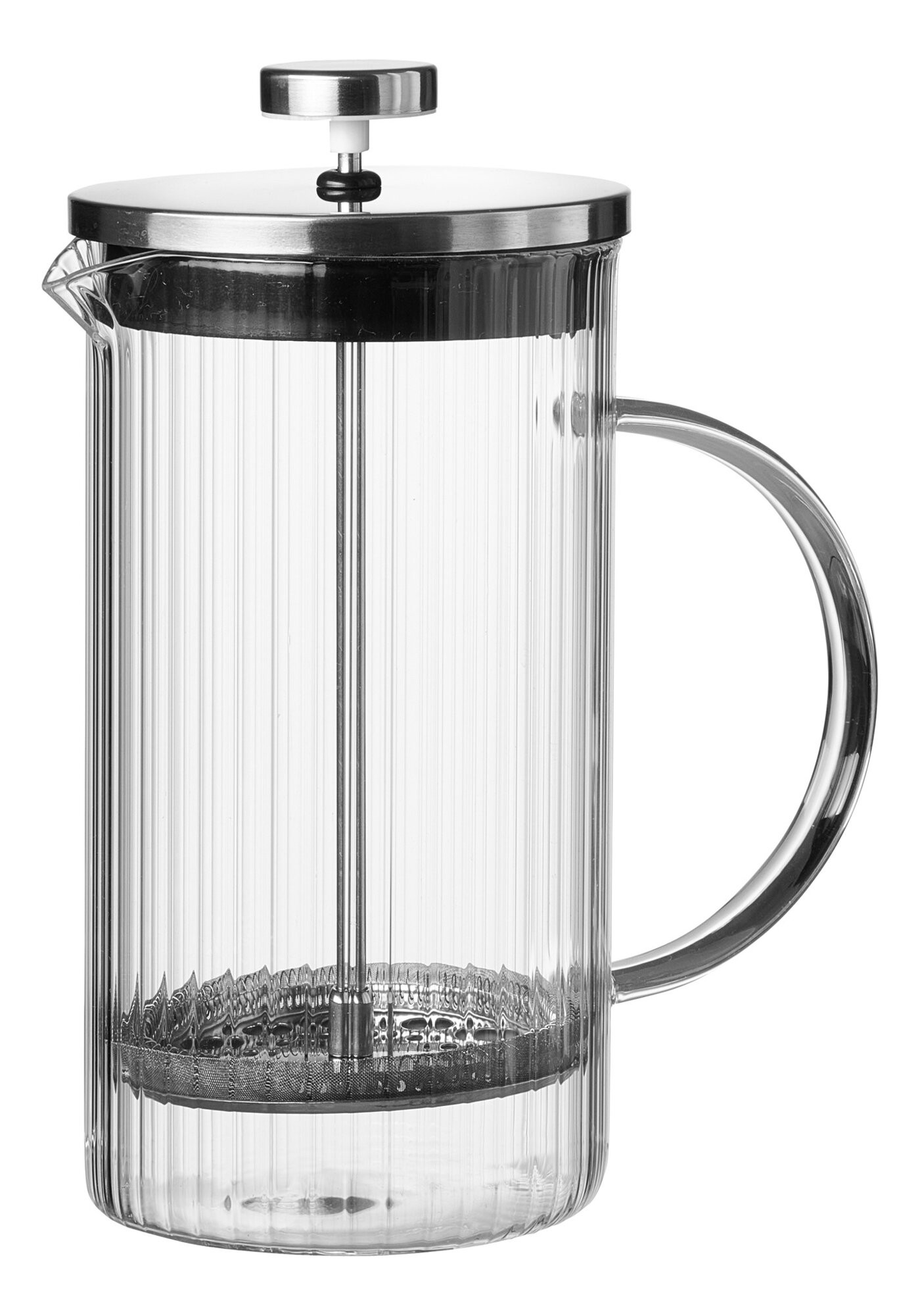 RITZENHOFF & BREKER Kaffeebereiter "Jive" 1 l transparent / schwarz / silber