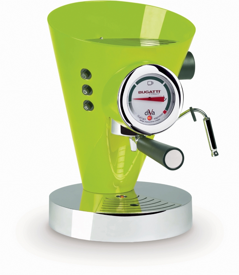 Bugatti Diva Espressomaschine Green Grün