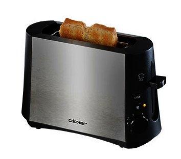 Minitoaster Fr 1 Toastscheibe 600 W Cloer 3890 Single-Toaster Auftau-Funkt 