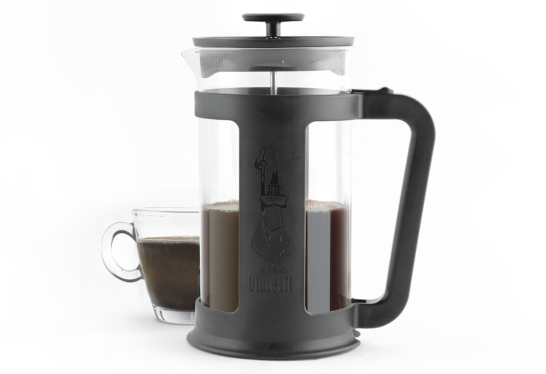 BIALETTI Kaffeebereiter Smart 350ml schwarz