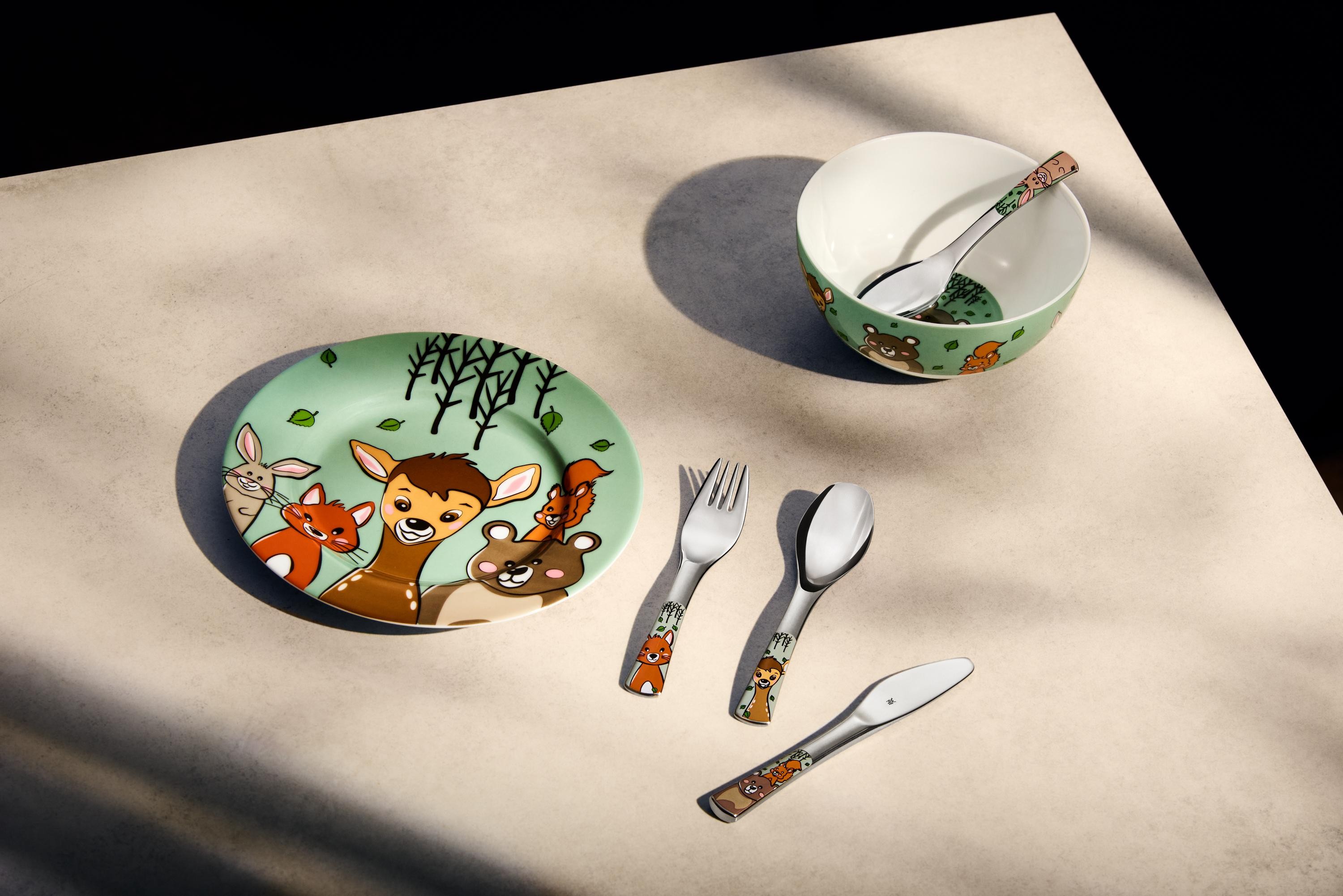 WMF Kindergeschirr-Set Forest Friends 4tl