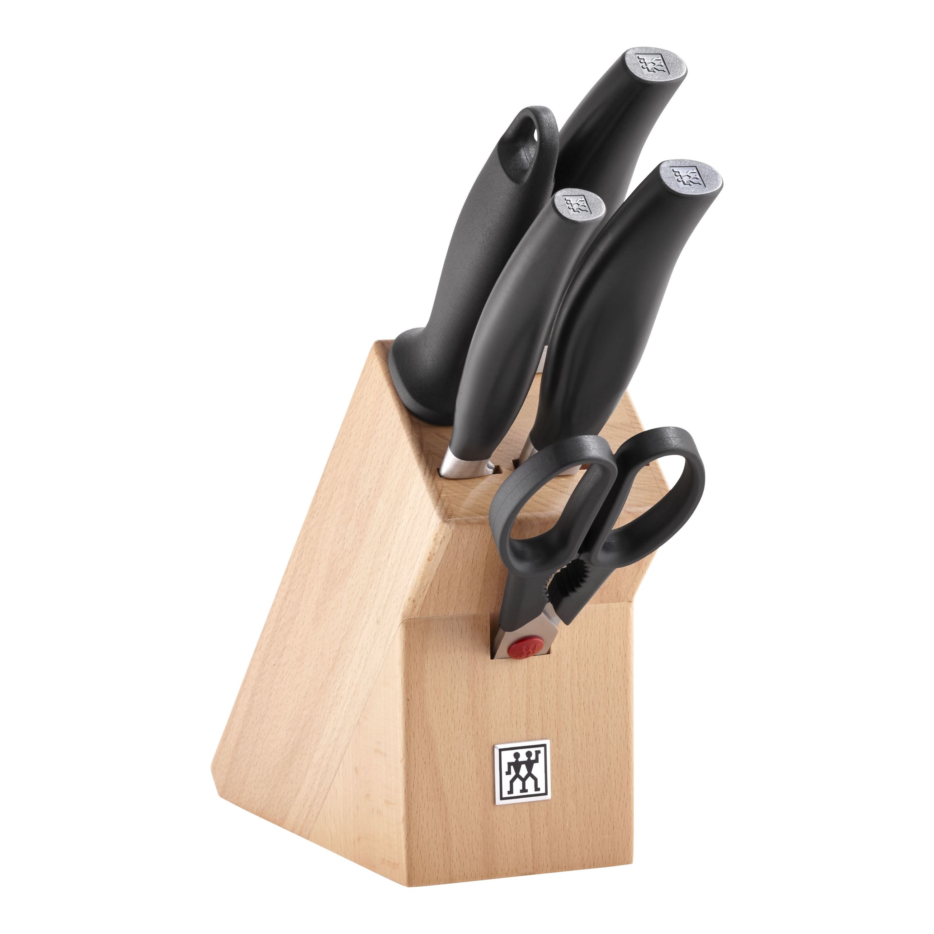 ZWILLING ***** FIVE STAR Messerblock, natur, 6-tlg. 6-tlg, Beige