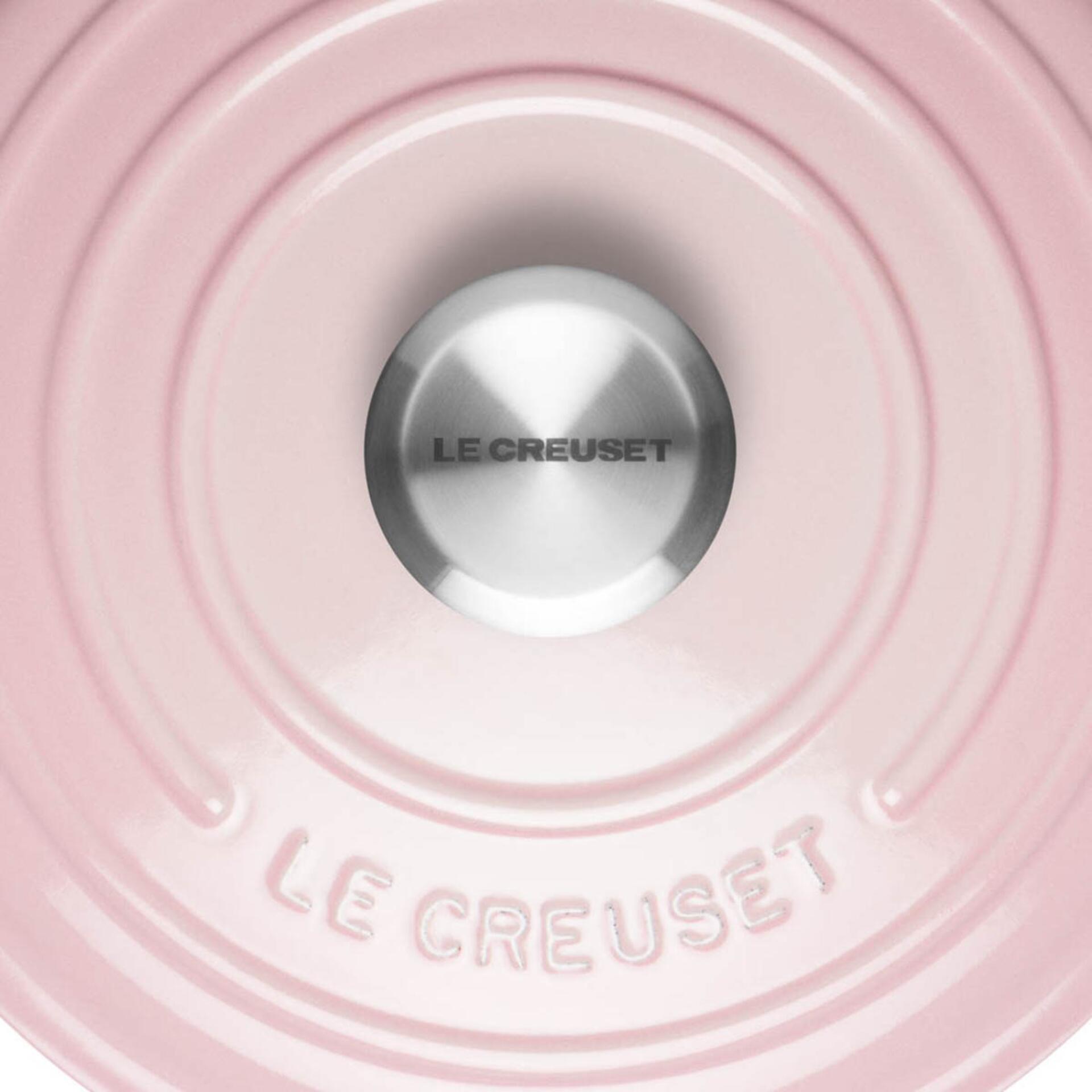Le Creuset Bräter Signature 24 cm Shell Pink