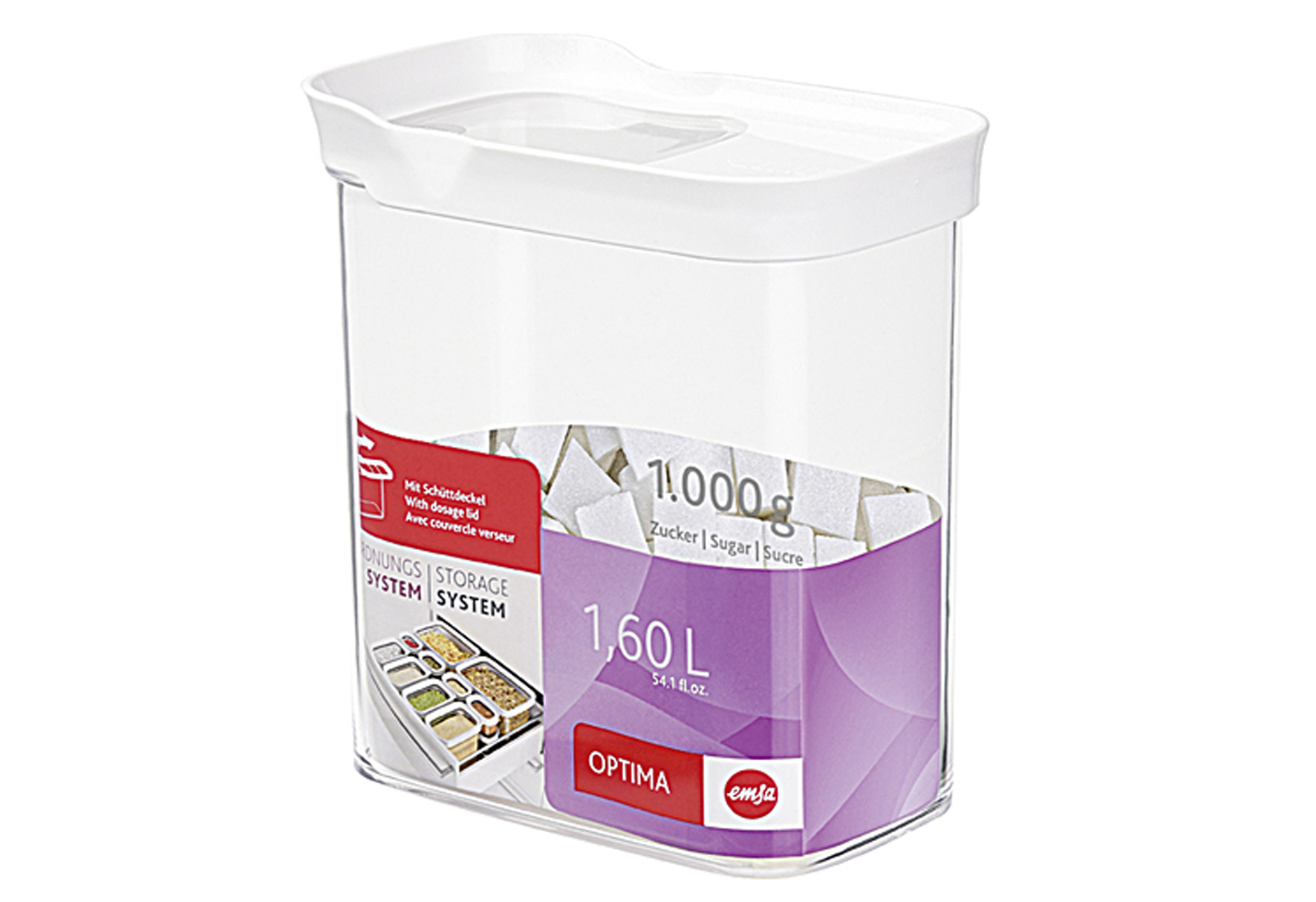 EMSA Vorratsdose Optima 1,6 l EMSA Vorratsdose Optima 1,6 l