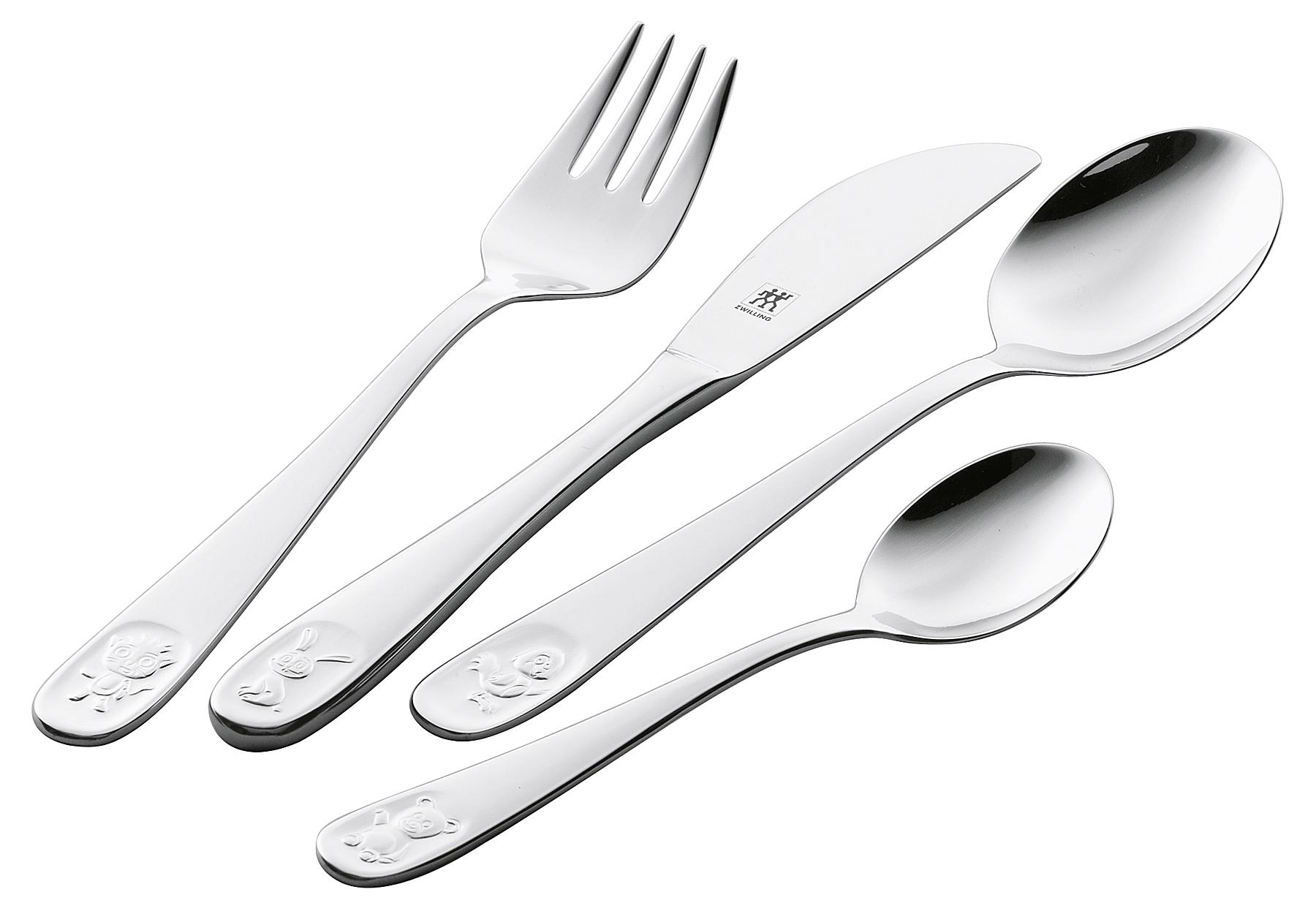 ZWILLING Kinderbesteck "Bino" 4-teilig edelstahl