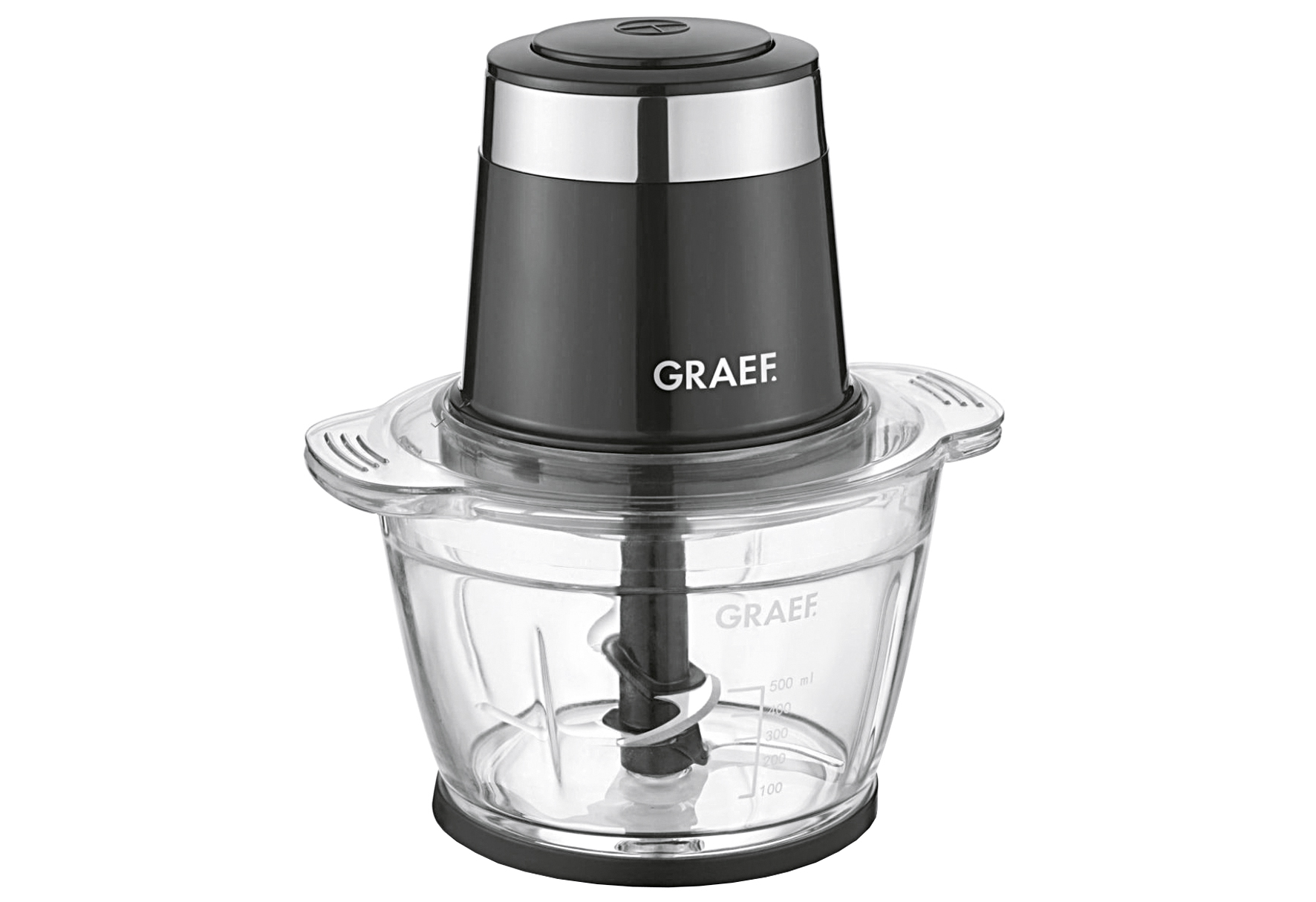 GRAEF CH502 Zerkleinerer Glasbehälter 1l 500 W schwarz