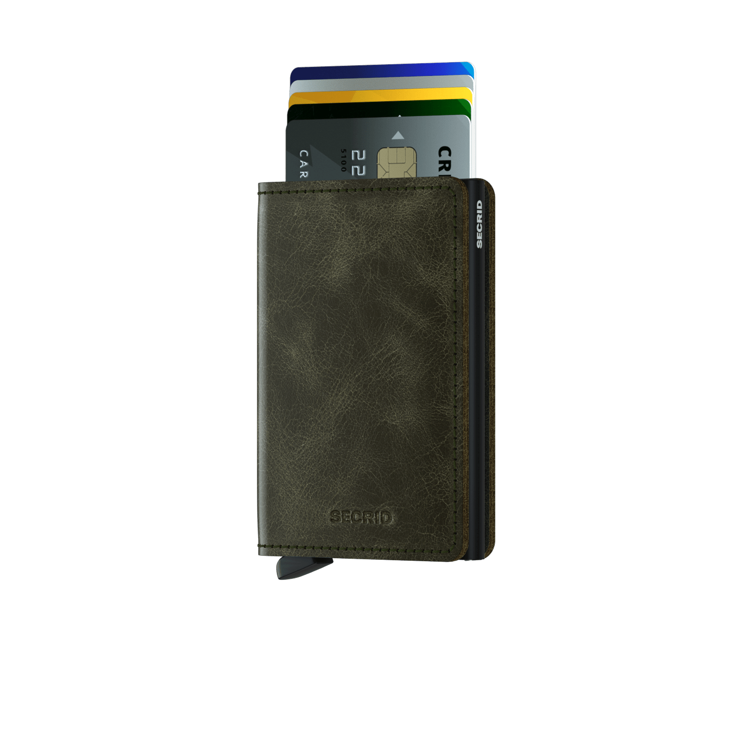 Secrid Slimwallet Vintage Olive-Black