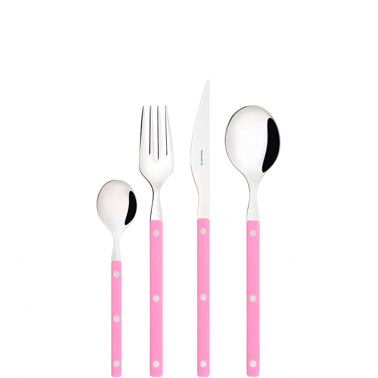 Bugatti Allegra Besteck Set 24 PCS SET Window Box Pink
