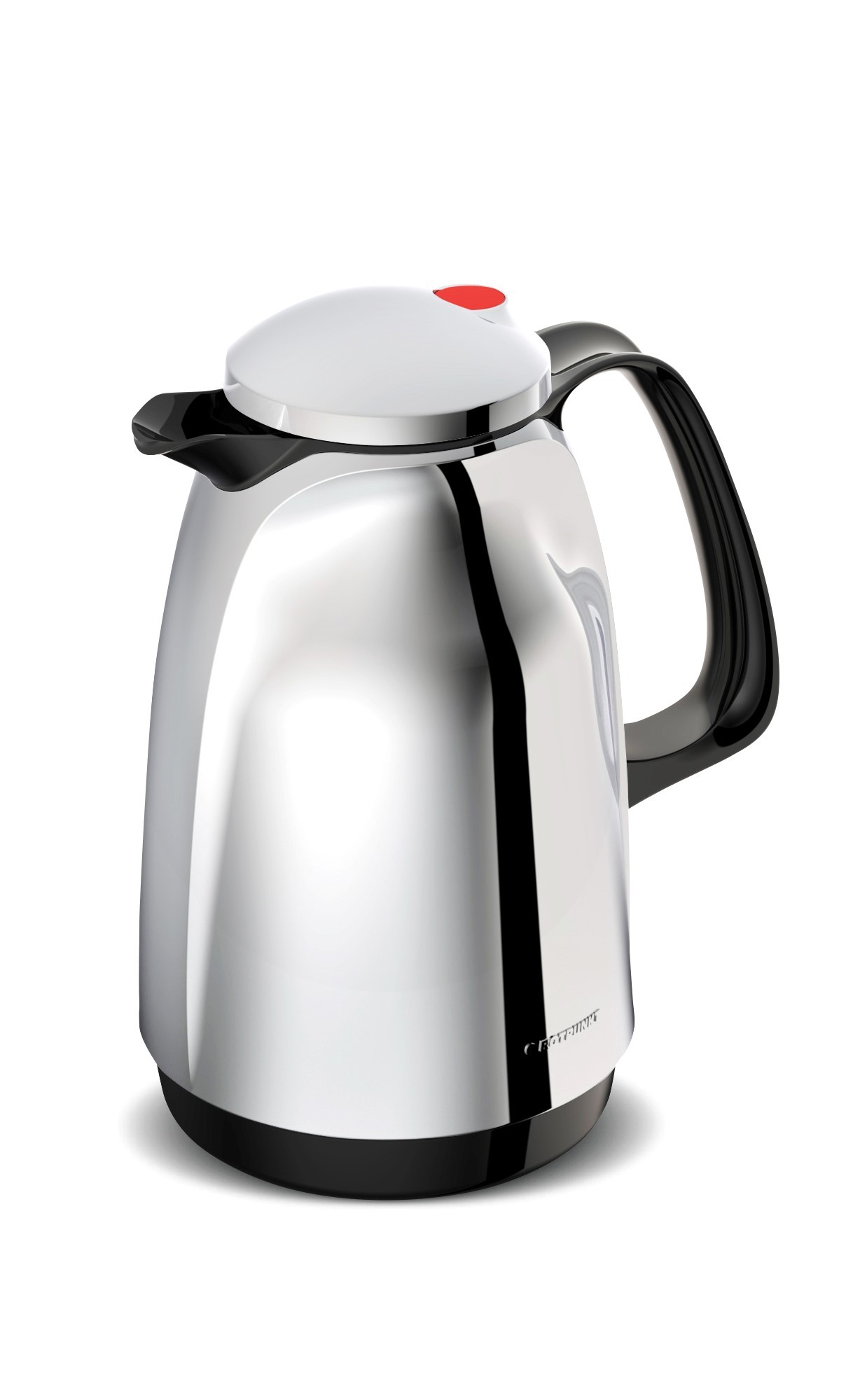 ROTPUNKT Isolierkanne "Bella" 1 l schwarz chrom