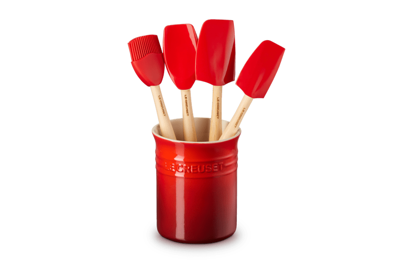 Le Creuset Kochkellen-Set 5Tlg. Craft Kirschrot