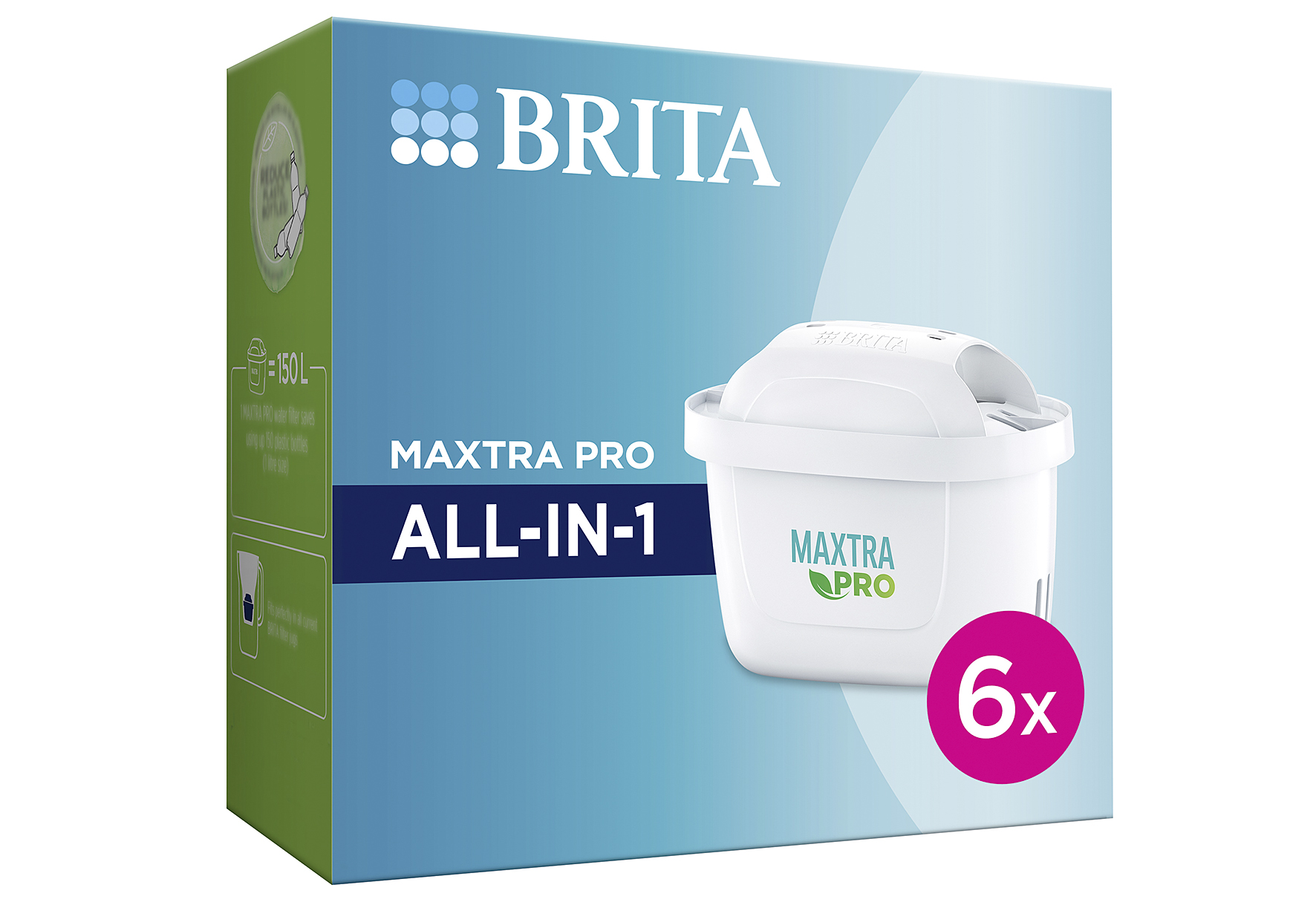 Brita Wasserfilter-Kartusche 'Maxtra Pro All-in-1' 6er P Brita Wasserfilter-Kartusche 'Maxtra Pro All-in-1' 6er P