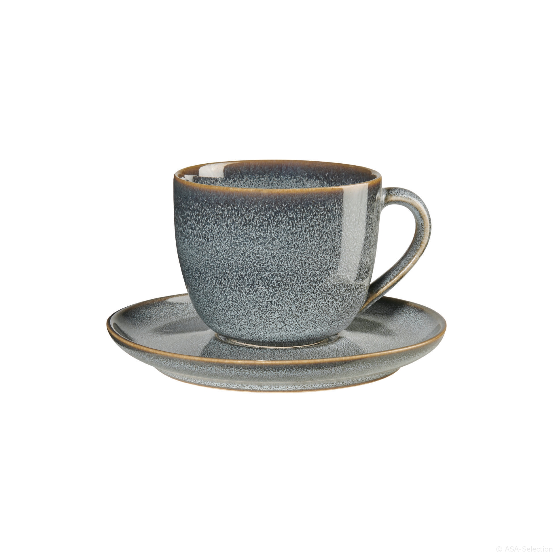 ASA saisons Cappuccinotasse mit Unterer, denimDurchmesser 9 cm, Höhe 7,5 ASA saisons Cappuccinotasse mit Unterer, denimDurchmesser 9 cm, Höhe 7,5