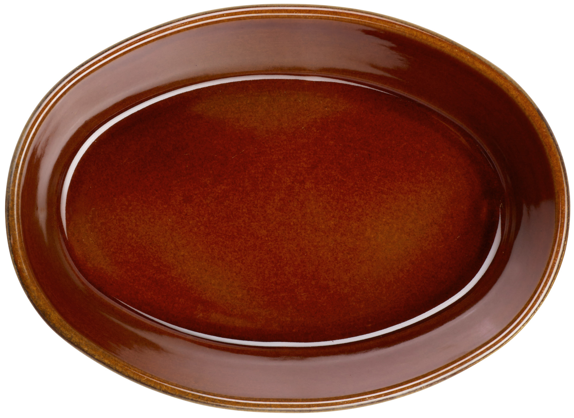 ASA Auflaufform oval, brown kitchen'art