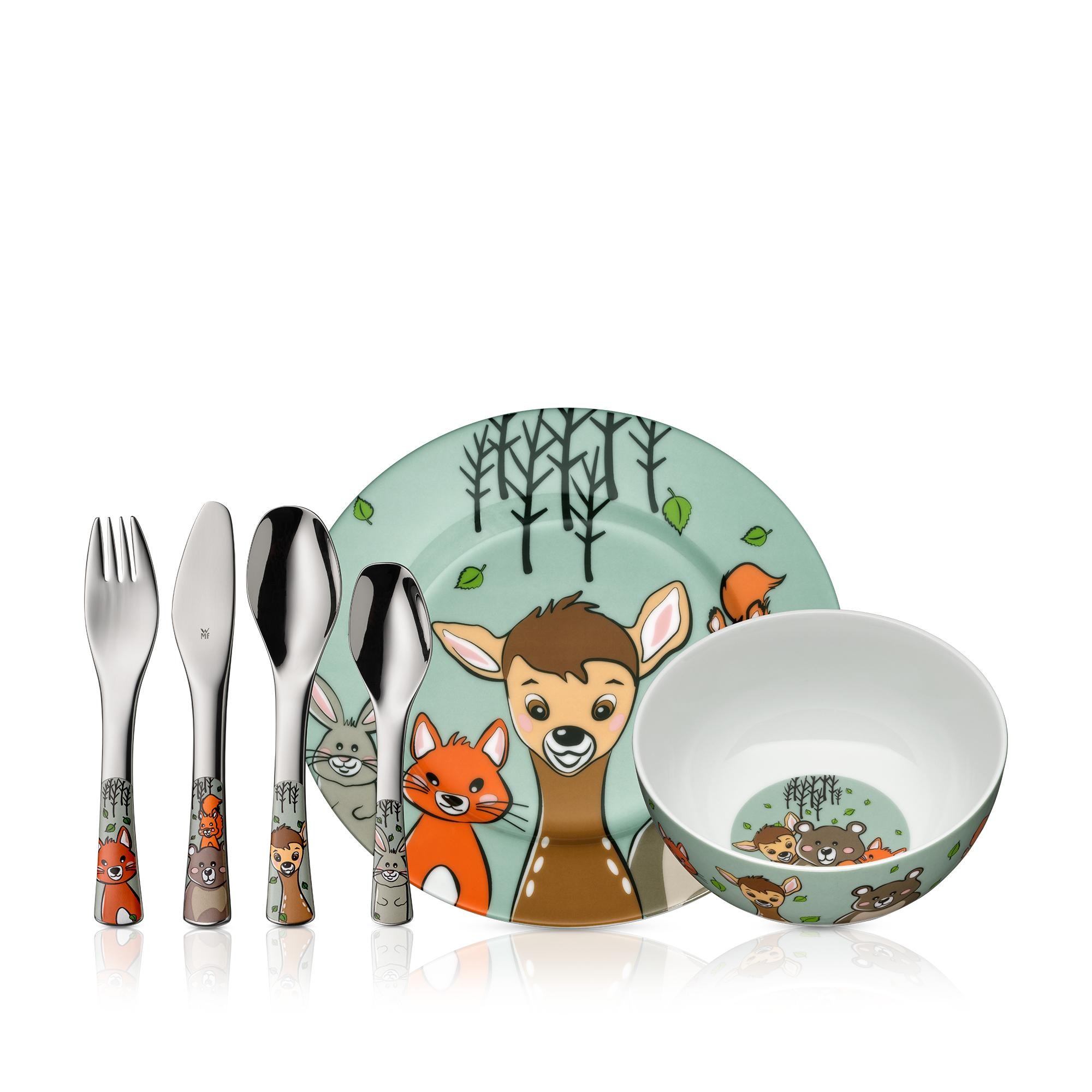 WMF Kindergeschirr-Set Forest Friends 6tl