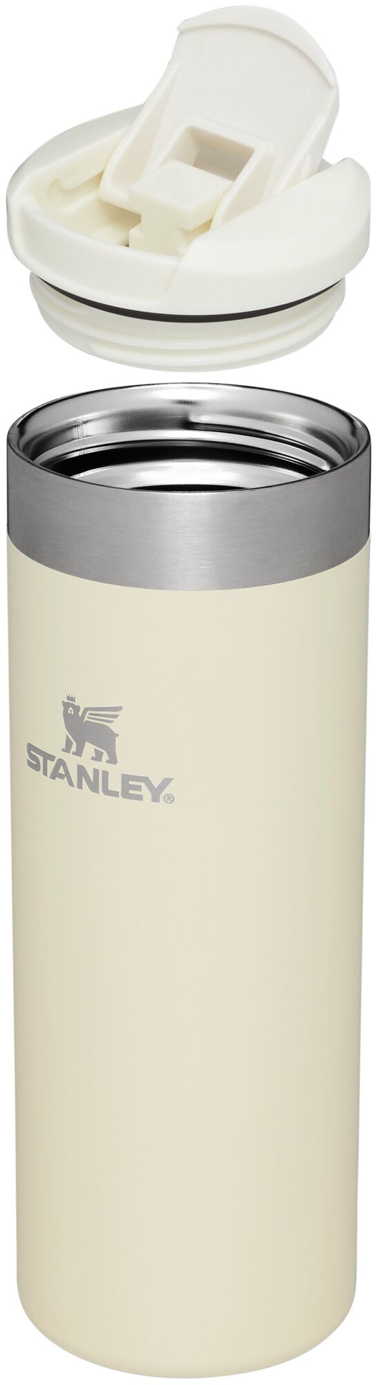 Stanley Isolierbecher The Aerolight Transit Mug 0,47l Cream Metallic