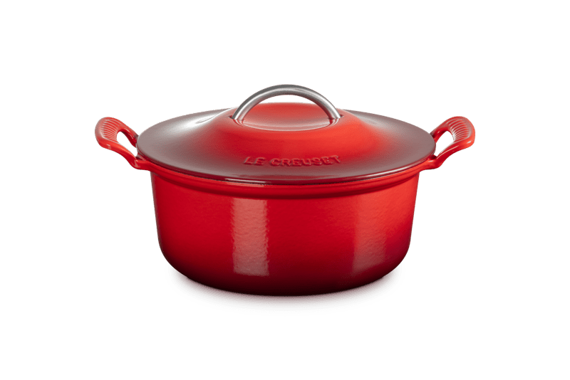 Le Creuset Bräter rund Modern Heritage 26 cm Kirschrot