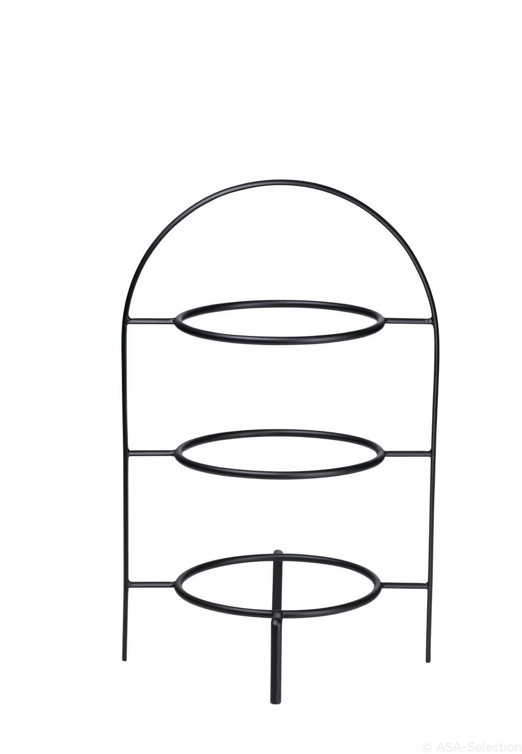 ASA Etagere 3-stufig für Dessertte d. 21 cm, h. 36,5cm