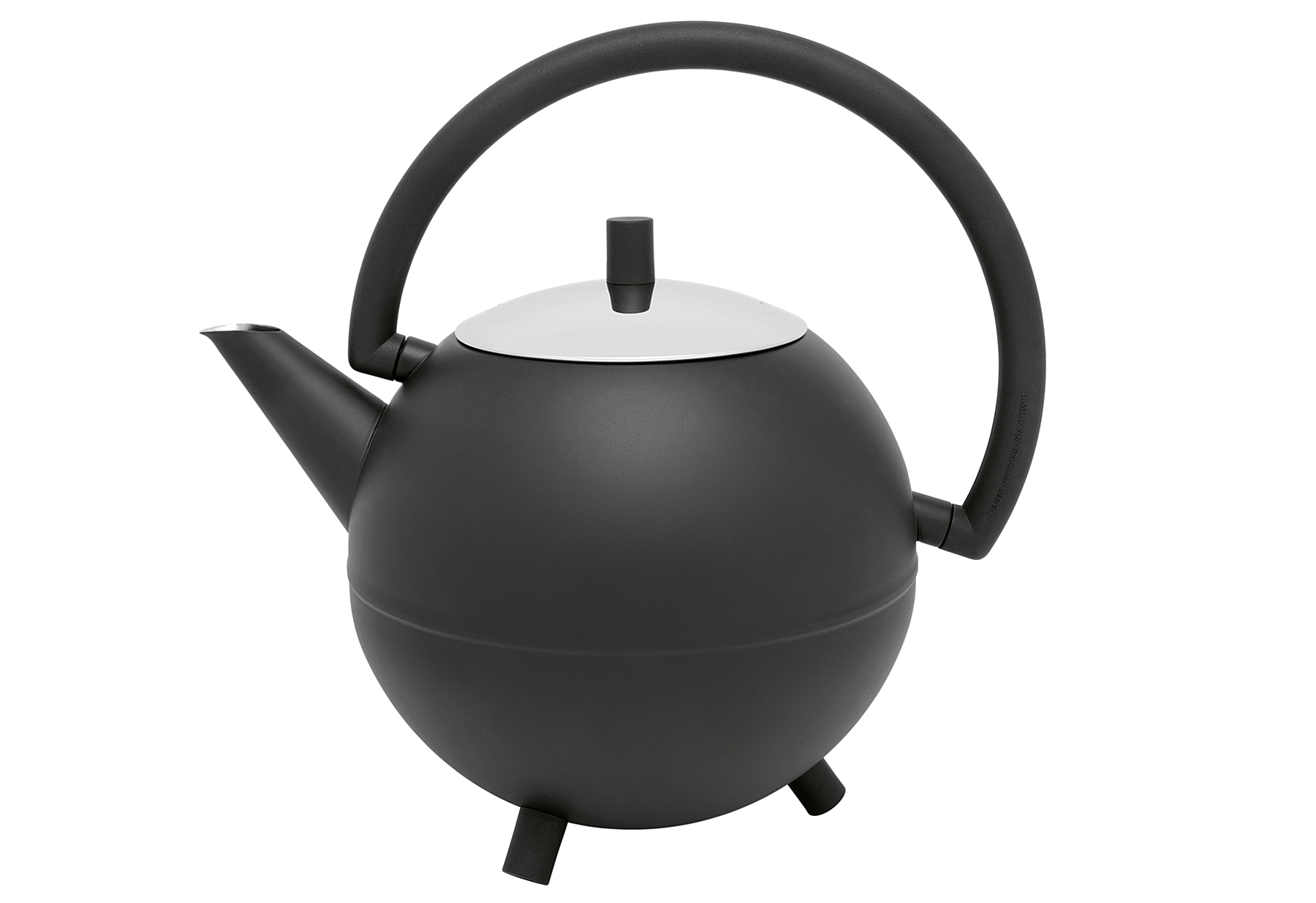 BREDEMEIJER Teekanne Saturn 1,2l matt schwarz Design BREDEMEIJER Teekanne Saturn 1,2l matt schwarz Design