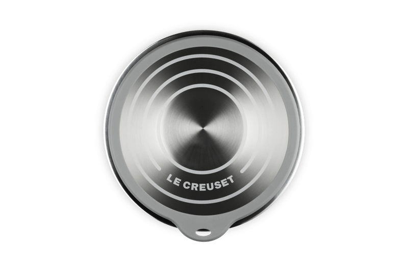 Le Creuset Edelstahlschüssel mit Glasdeckel 27cm