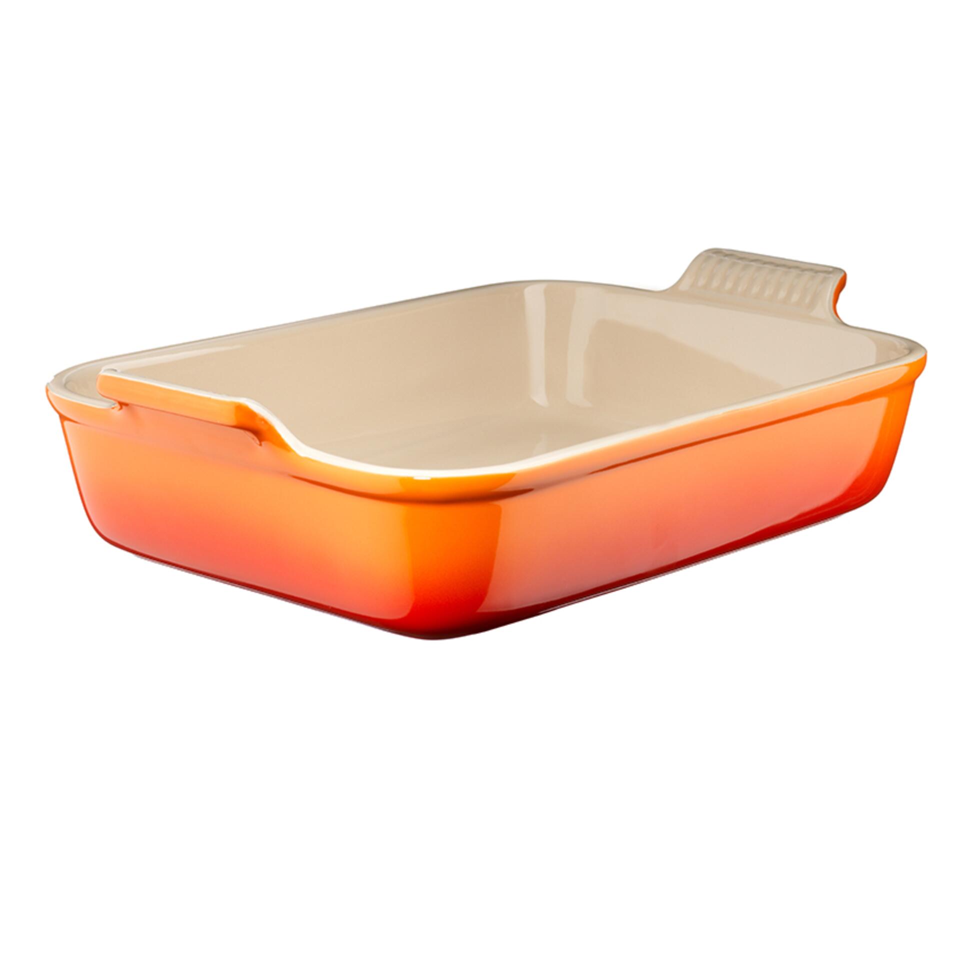 Le Creuset Auflaufform Tradition rechteckig 26 cm Ofenrot Le Creuset Auflaufform Tradition rechteckig 26 cm Ofenrot
