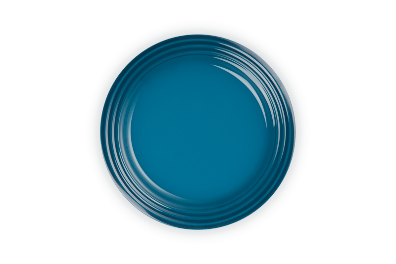 Le Creuset FRÜHSTÜCKSTELLER 22 CM DEEP TEAL