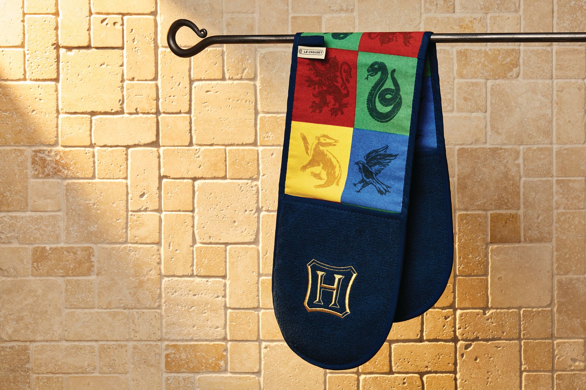 Le Creuset Hogwarts™ Houses Doppelhandschuh , 86x19 cm