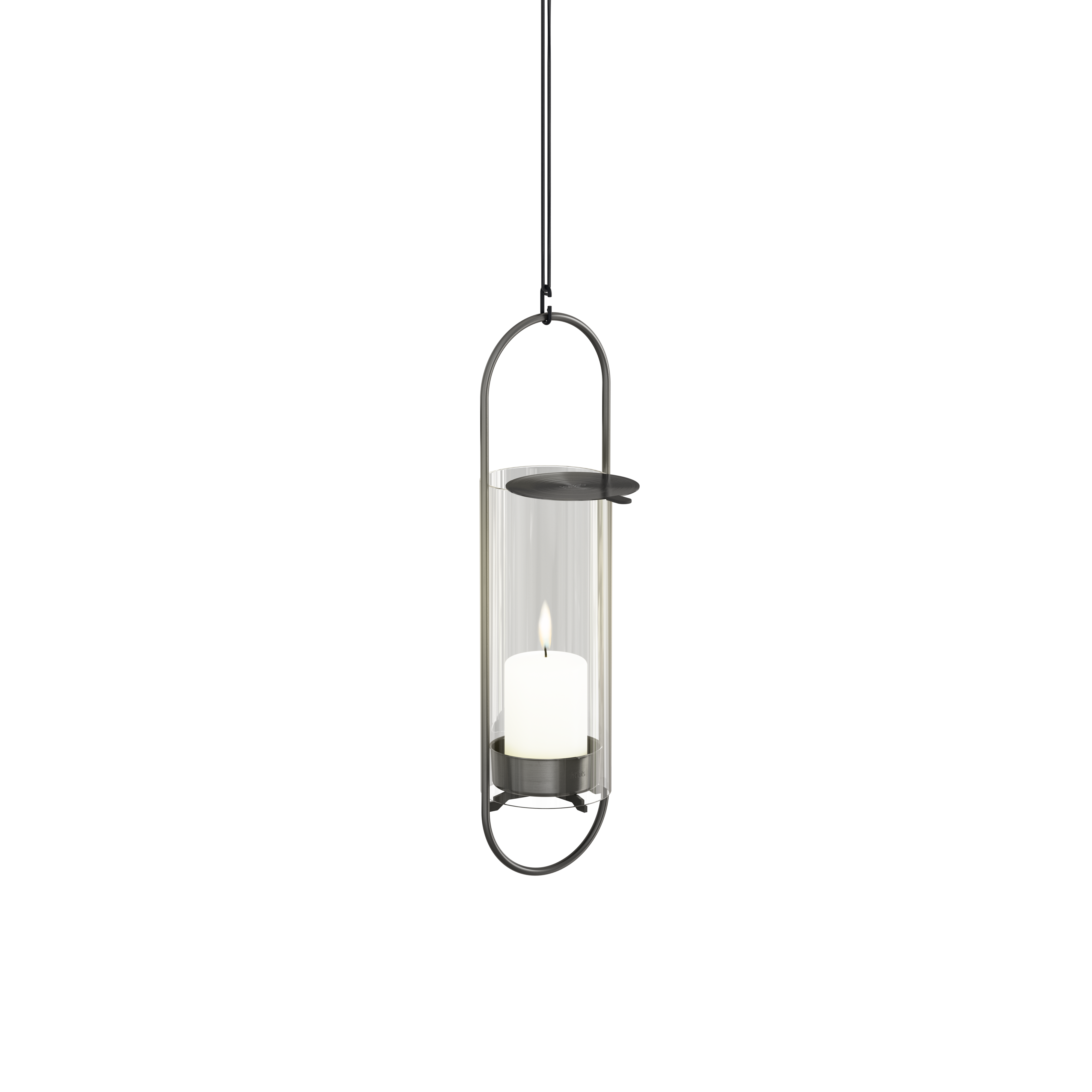 Höfats OVAL CANDLE 35 schwarz