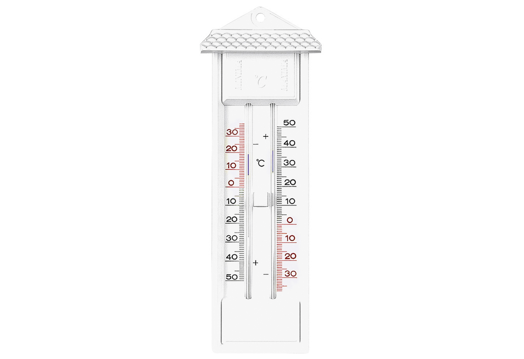 TFA-DOSTMANN Maxi-Mini-Thermometer 23cm weiß