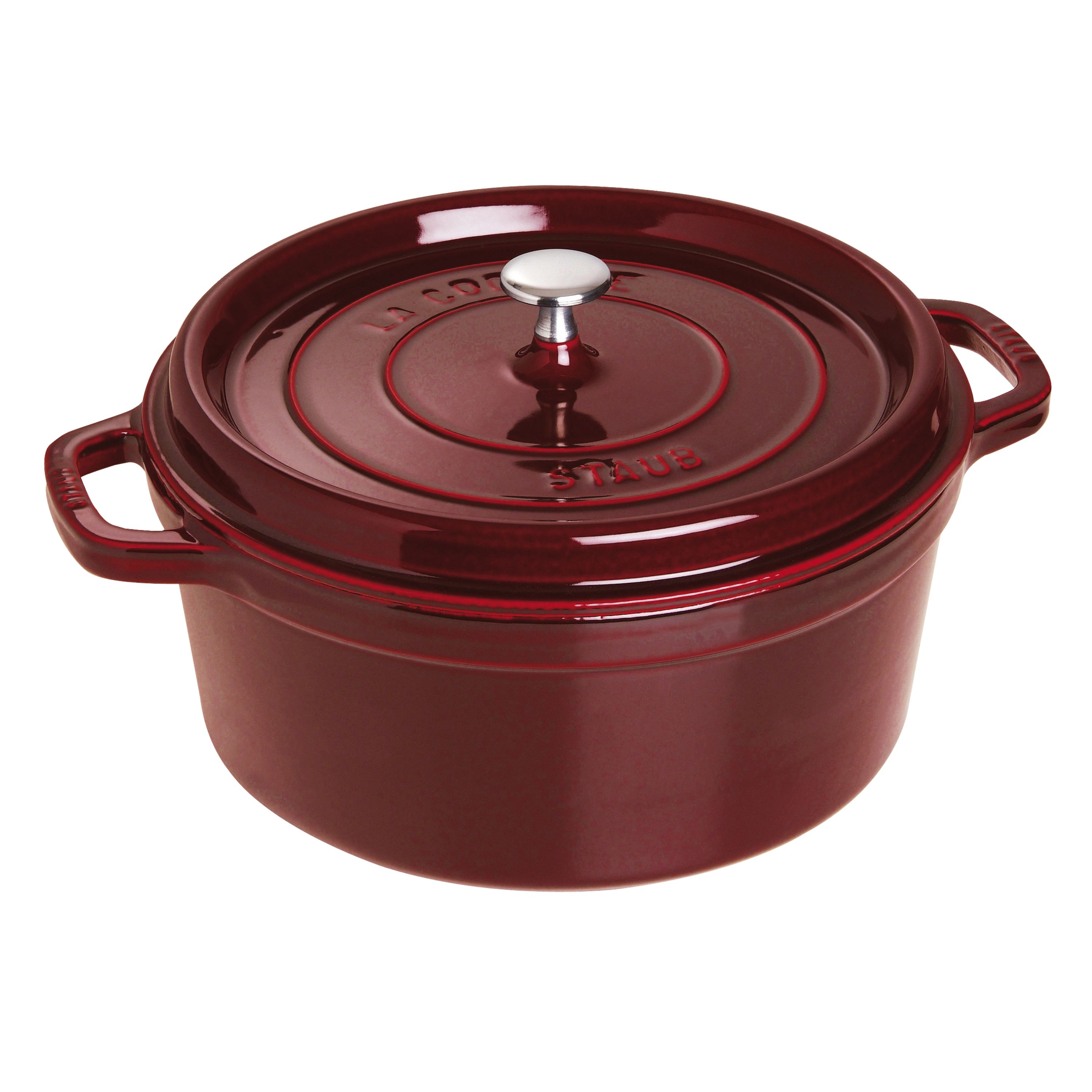 Staub La Cocotte Cocotte 28 cm, Grenadine-Rot, Gusseisen