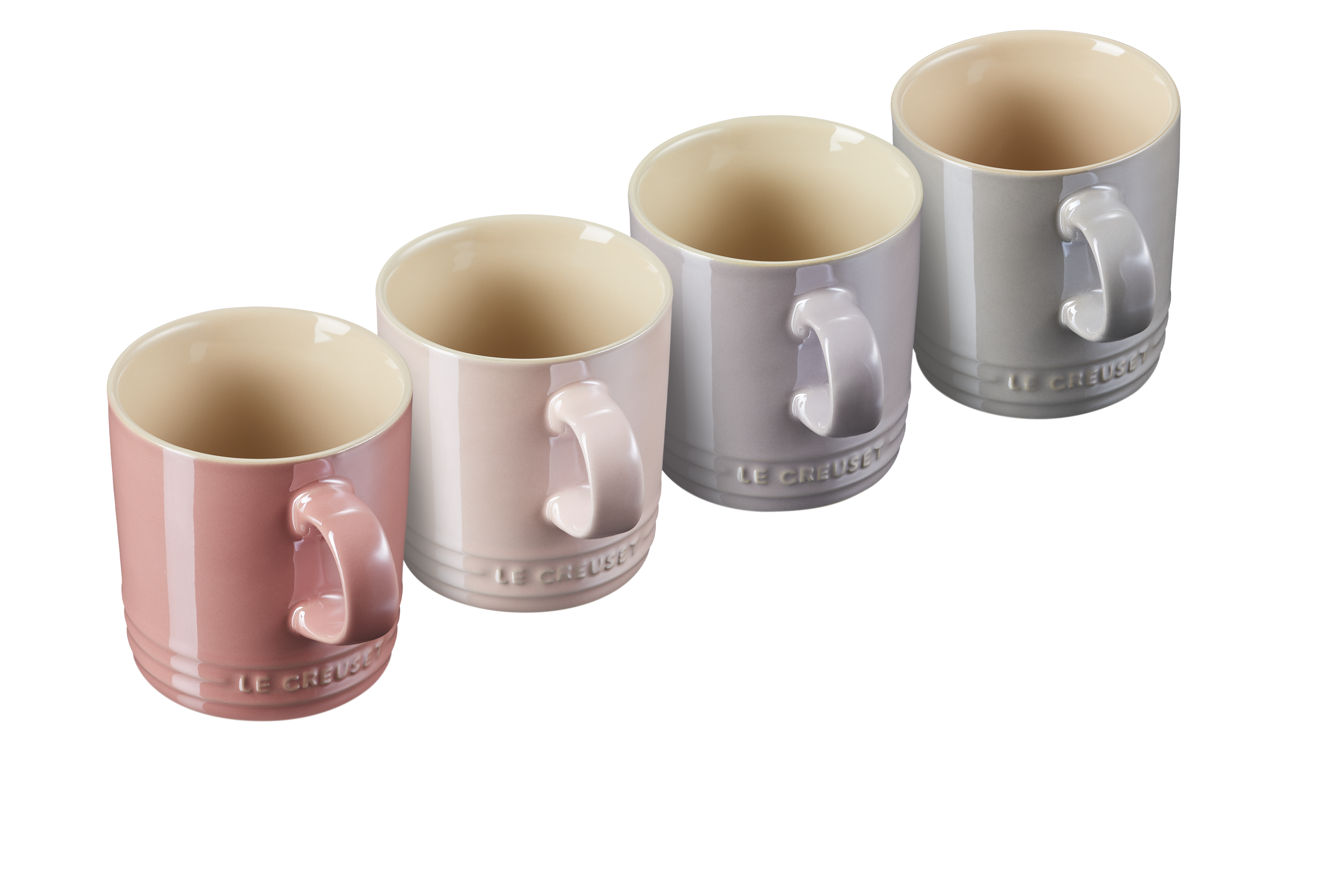 Le Creuset BECHER 350 ML 4ER SET METALLICS ROSÉ