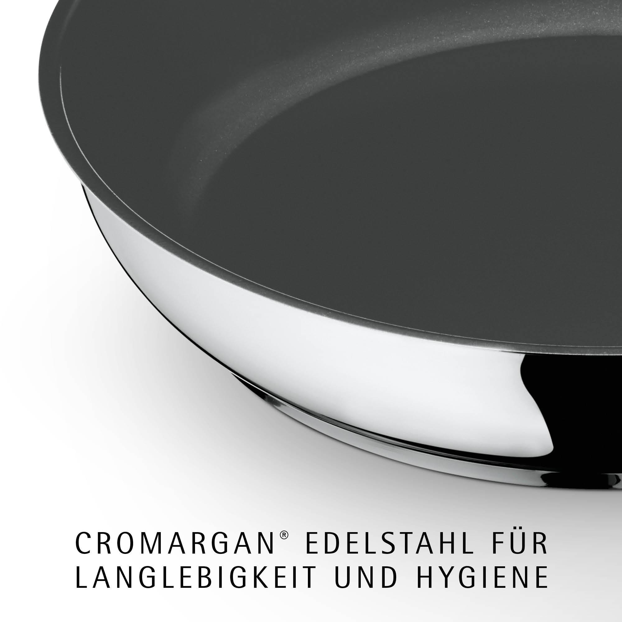 WMF Devil Stielpfanne mit keramischer Antihaftversiegelung, 28 cm