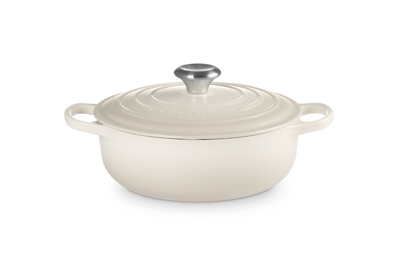 Le Creuset Sauteuse Signature 24 cm Meringue