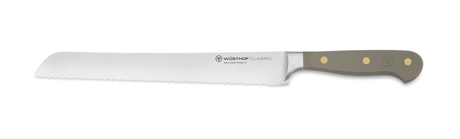Wüsthof Classic Brotmesser mit Präzisions-Doppelwelle 23 cm