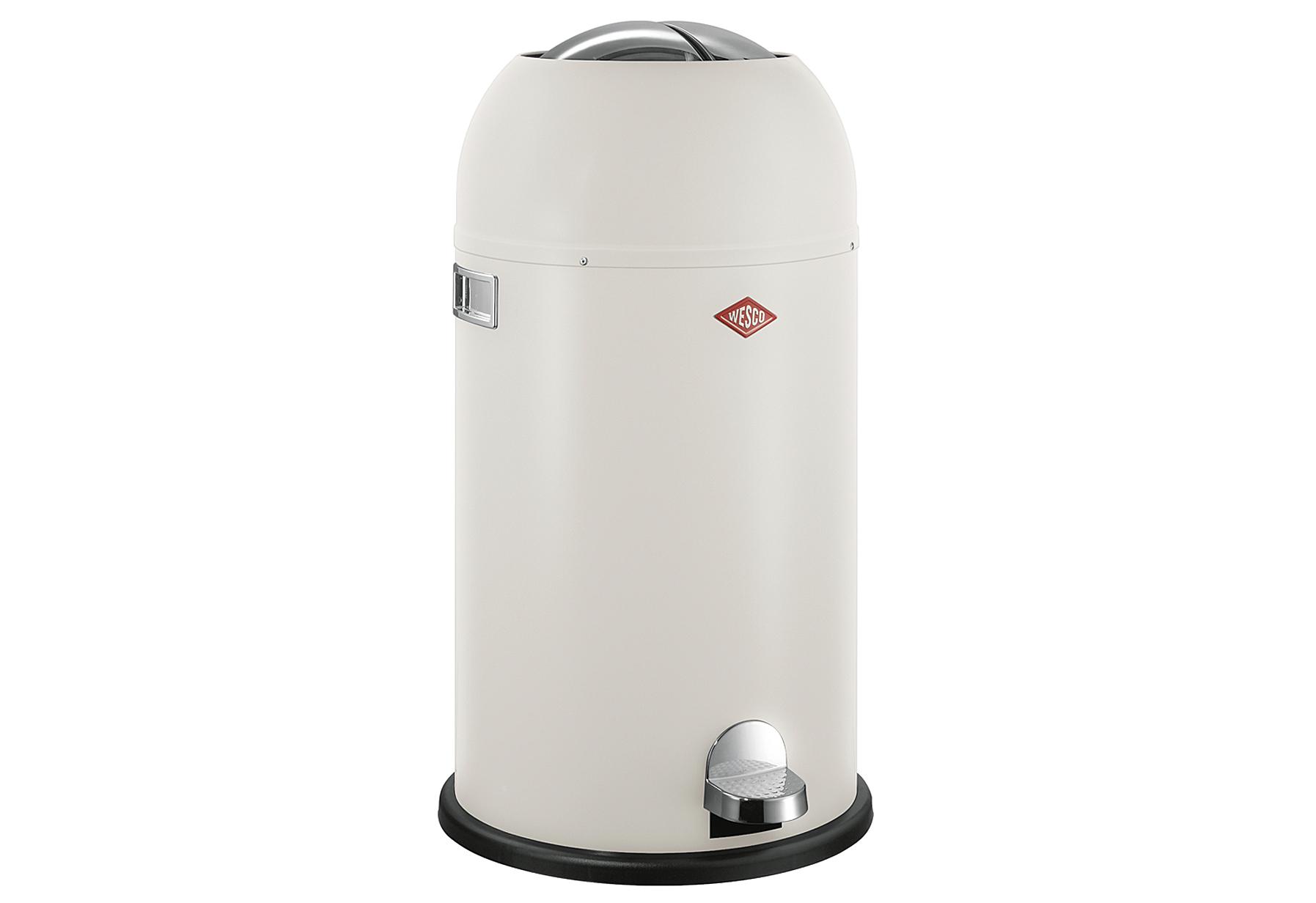 WESCO Tret-Abfallsammler "Kickmaster" 33000 ml sand matt