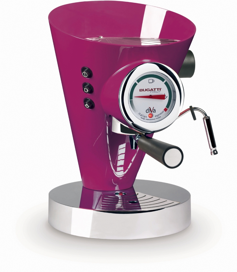 Bugatti Diva Espressomaschine Lilac Lila