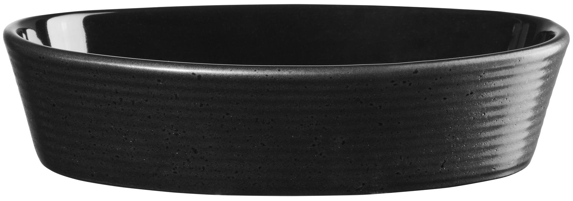ASA Auflaufform oval, black kitchen'art